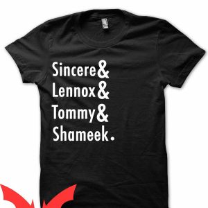 Belly Movie T-Shirt Sincere Lennox Tommy Shameek Character