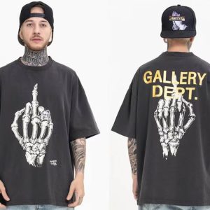 Black And White Gallery Dept T-Shirt Skeleton Middle Tee