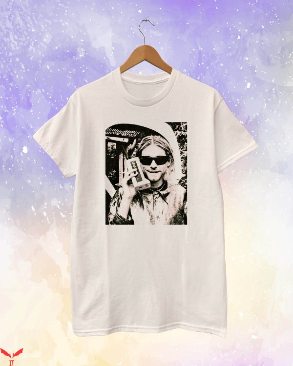 Bleach Nirvana T-Shirt Kurt Cobain Mobile Phone T-Shirt
