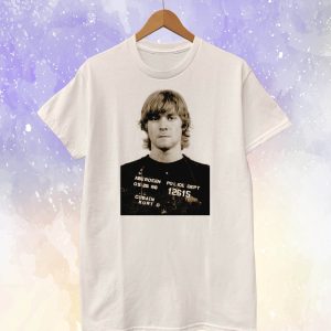 Bleach Nirvana T-Shirt Kurt Cobain Mugshot T-Shirt