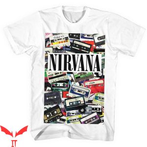 Bleach Nirvana T-Shirt Nirvana Cassettes T-Shirt