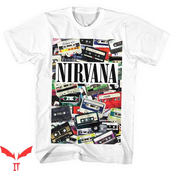 Bleach Nirvana T-Shirt Nirvana Cassettes T-Shirt