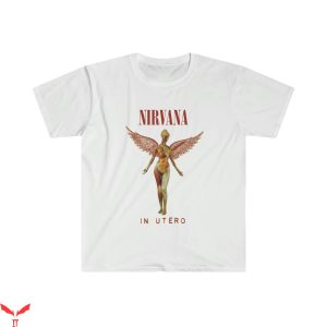 Bleach Nirvana T-Shirt Nirvana In Utero Album T-Shirt