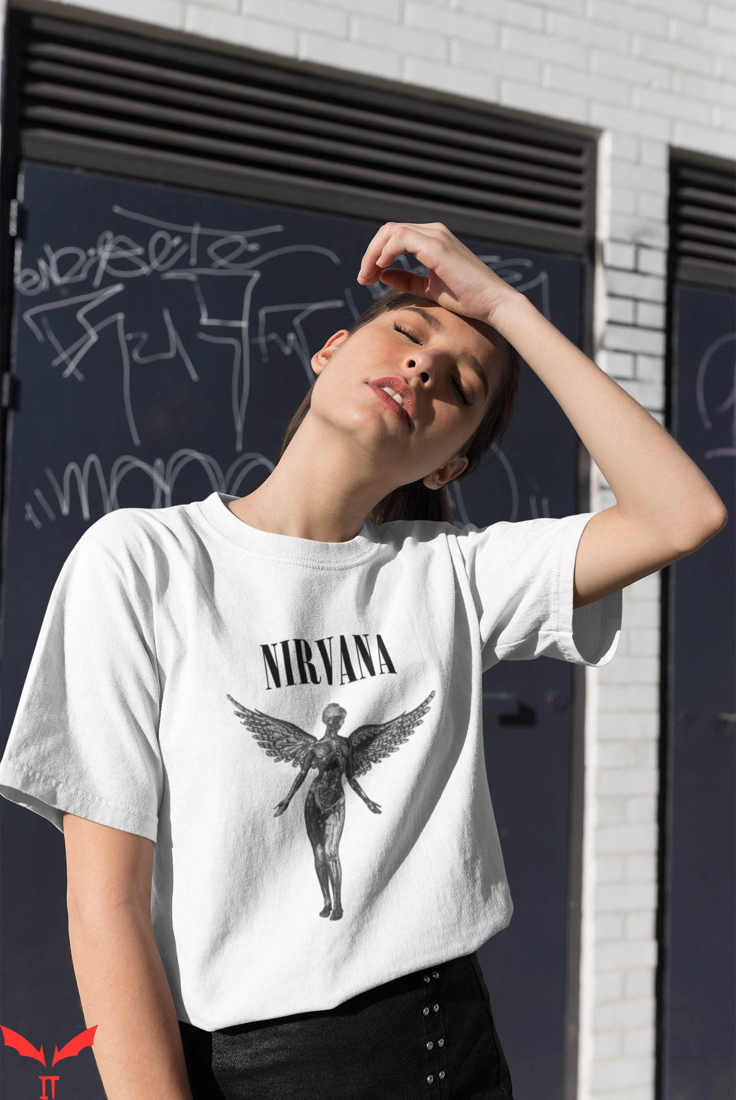 Bleach Nirvana T-Shirt Nirvana Smells Like Teen Spirit