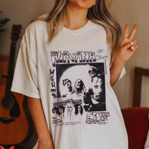 Bleach Nirvana T-Shirt Vintage Nirvana 90s Band T-Shirt