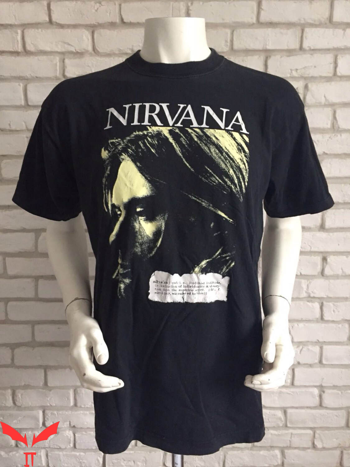 Bleach Nirvana T-Shirt Vintage Nirvana Kurt Cobain Tshirt