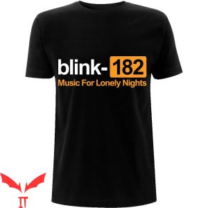 Blink 182 T-Shirt Lonely Nights Rock Band Trendy Style Tee