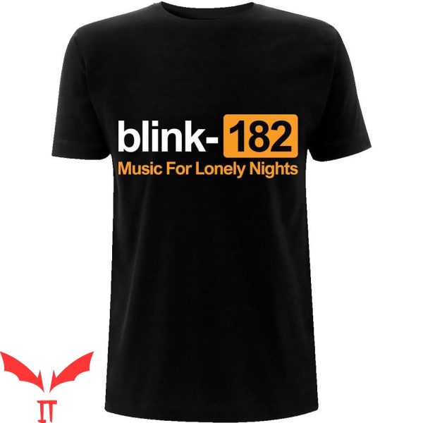 Blink 182 T-Shirt Lonely Nights Rock Band Trendy Style Tee