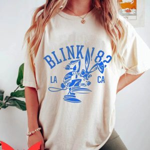 Blink 182 T-Shirt Vintage Pop-Punk Band Reunite World Tour