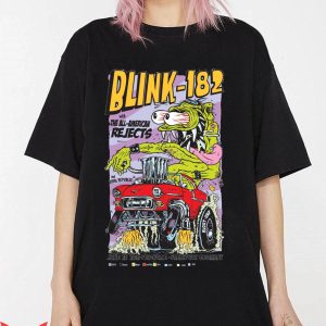 Blink 182 T-Shirt Vintage Reunite Tour Rock Band 90s Funny