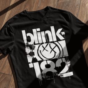 Blink 182 T-Shirt World Tour Blink Retro 182 Fans Lover