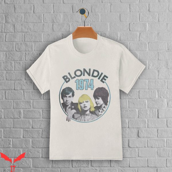 Blondie Vintage T-Shirt Debbie Harry Blondie 1974 Creme