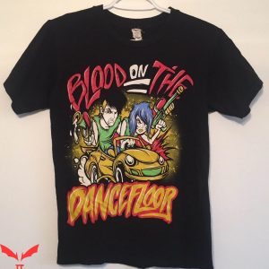 Blood On The Dancefloor T-Shirt Cool Cartoon Style Tee