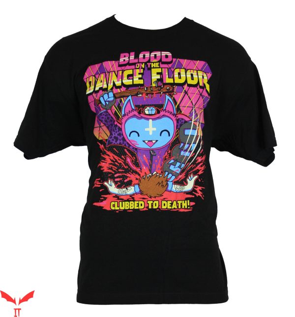 Blood On The Dancefloor T-Shirt Cubbed To Death Cartoon