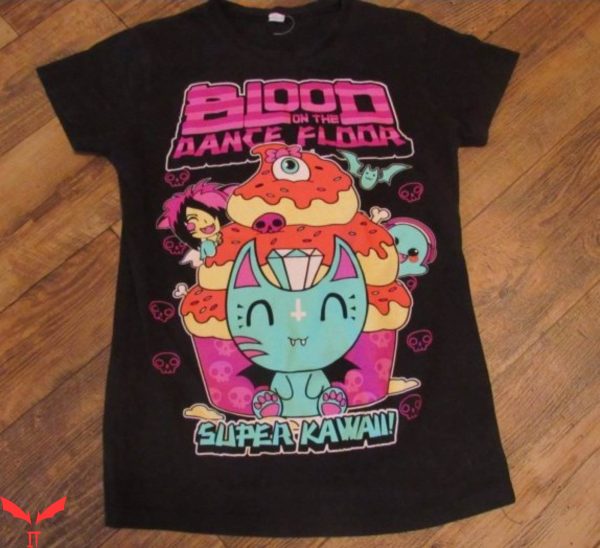 Blood On The Dancefloor T-Shirt Super Kawaii Eye Cupcake