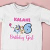 Bluey Birthday T-Shirt Cute Shirt Bluey Party Shirt