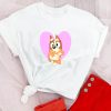 Bluey Birthday T-Shirt Happy Valentines Day Family Matching