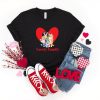 Bluey Birthday T-Shirt Lovely Family Valentines Day Tee