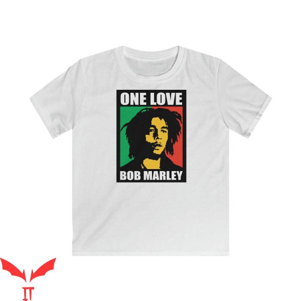 Bob Marley One Love T-Shirt 1 Love Reggae Music Song Tee