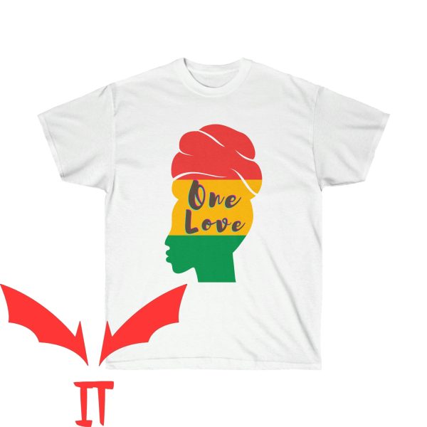 Bob Marley One Love T-Shirt Famous Music Song Retro Tee