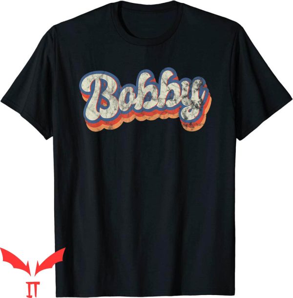 Bobby Portis T-Shirt Bobby Lettering 70’s Trendy Tee Shirt