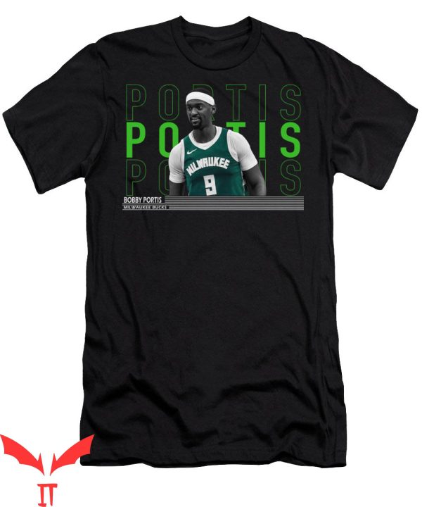 Bobby Portis T-Shirt Bobby Portis Milwaukee Bucks Shirt