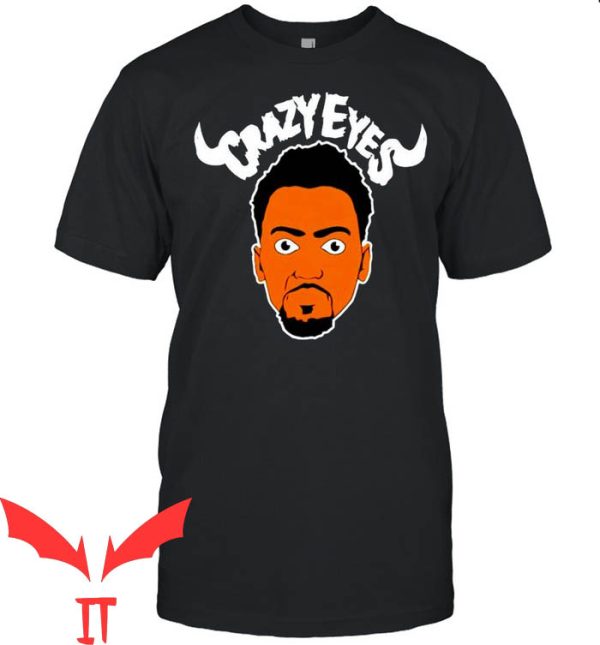 Bobby Portis T-Shirt Crazy Eyes With Horn Funny Face Tee