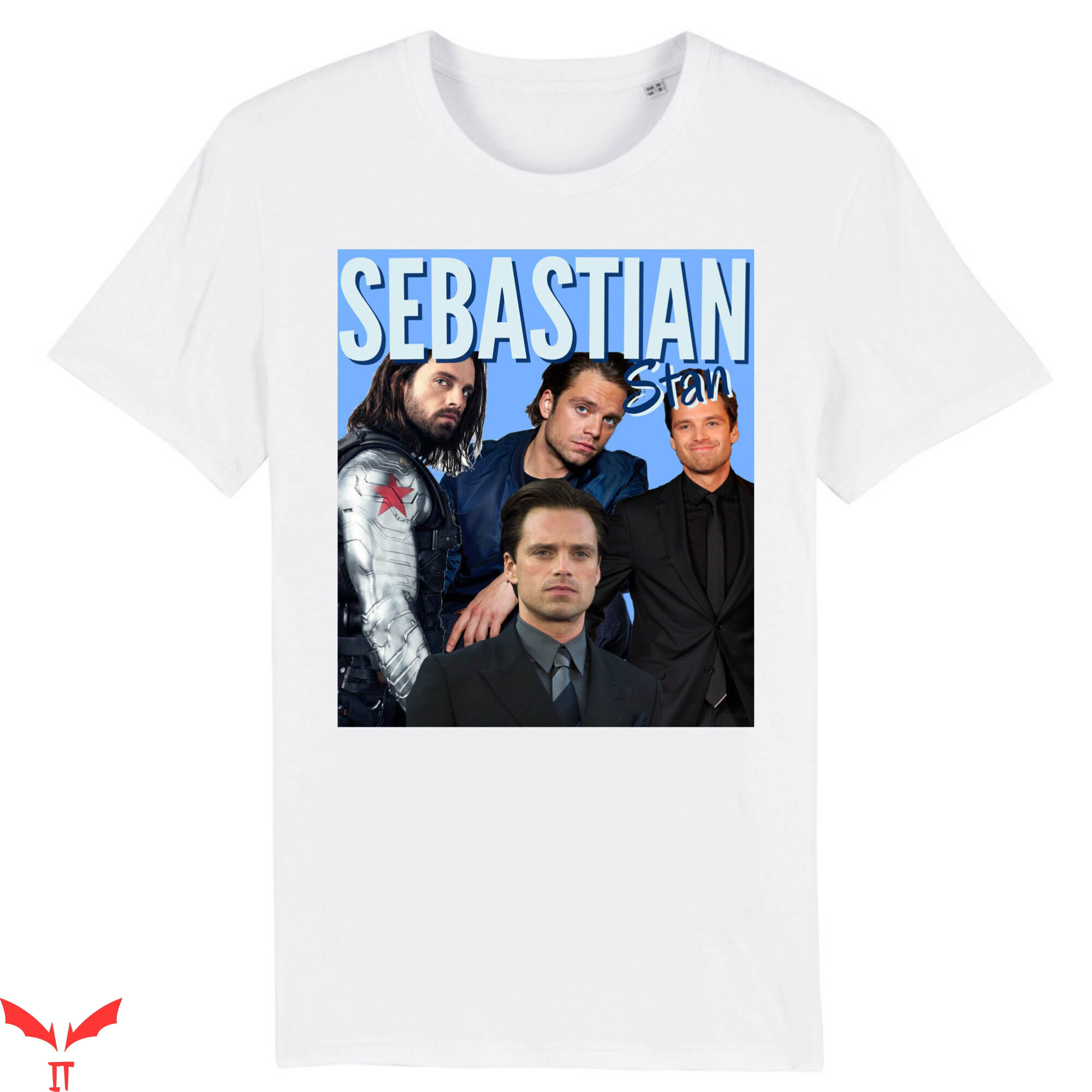 Bucky T-Shirt Beautiful Sebastian Stan Trendy Meme Funny