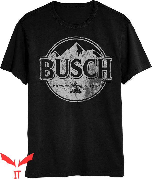 Busch Light Apple T-Shirt Busch Beer Vintage Logo Shirt
