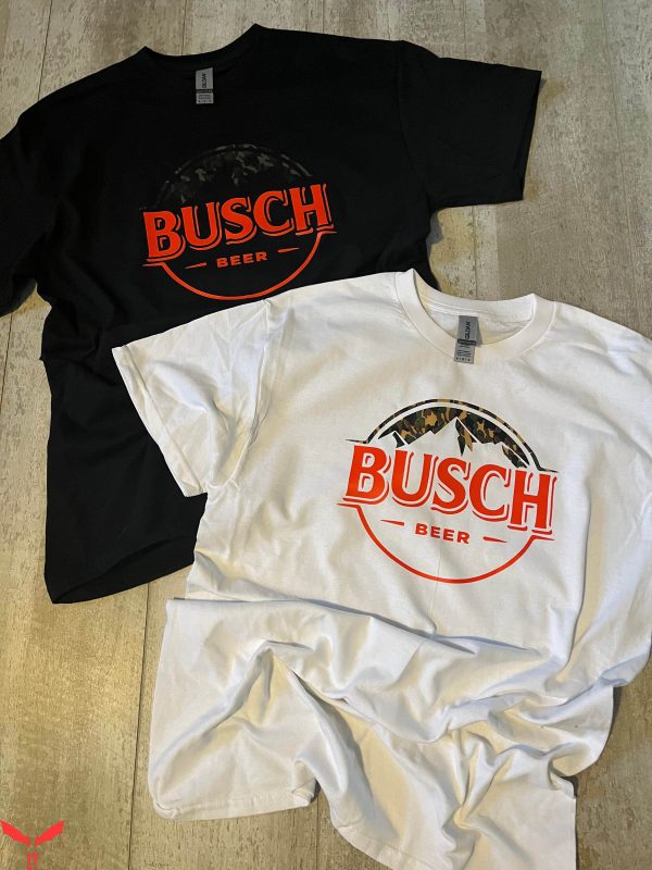 Busch Light Apple T-Shirt Hunters Busch Trendy Tee Shirt