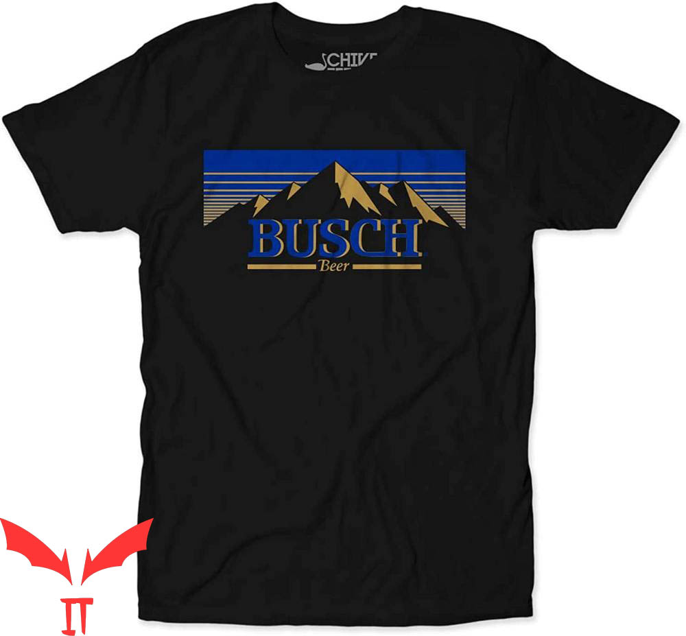 Busch Light Apple T-Shirt Old Busch Beer Trendy Tee Shirt