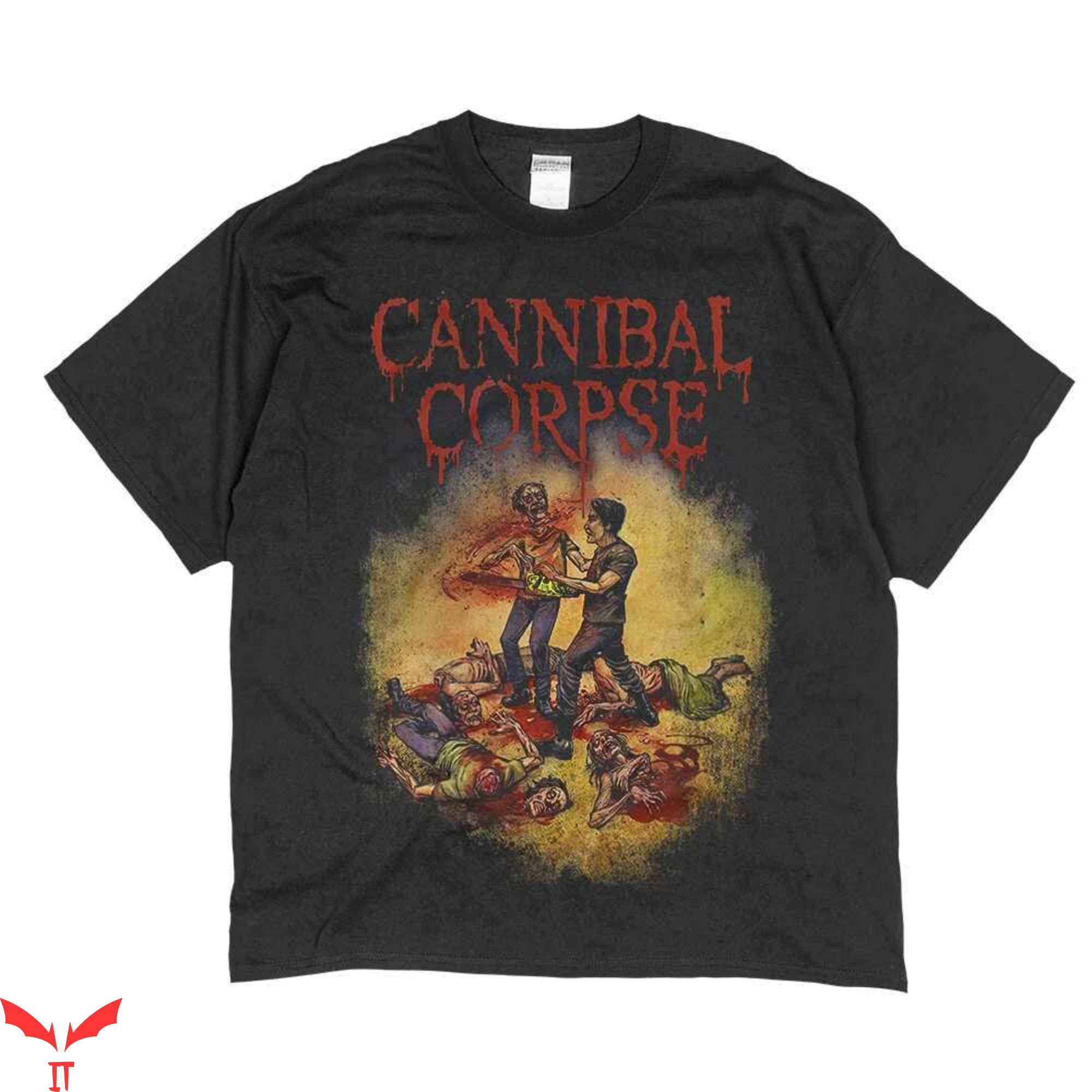 Butchered At Birth T-Shirt Cannibal Corpse Chainsaw