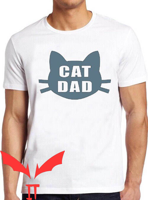 Cat Dad T-Shirt Best Ever Funny Saying Pun Present Slogan