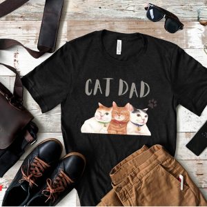 Cat Dad T-Shirt Cat Lover Cat Father Cat Daddy Cat Owner