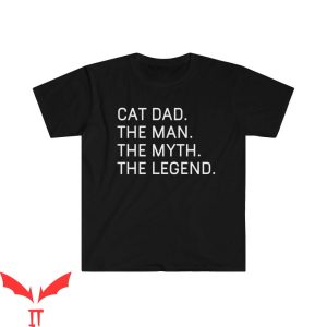 Cat Dad T-Shirt Cat Owner Christmas Birthday Fathers Day