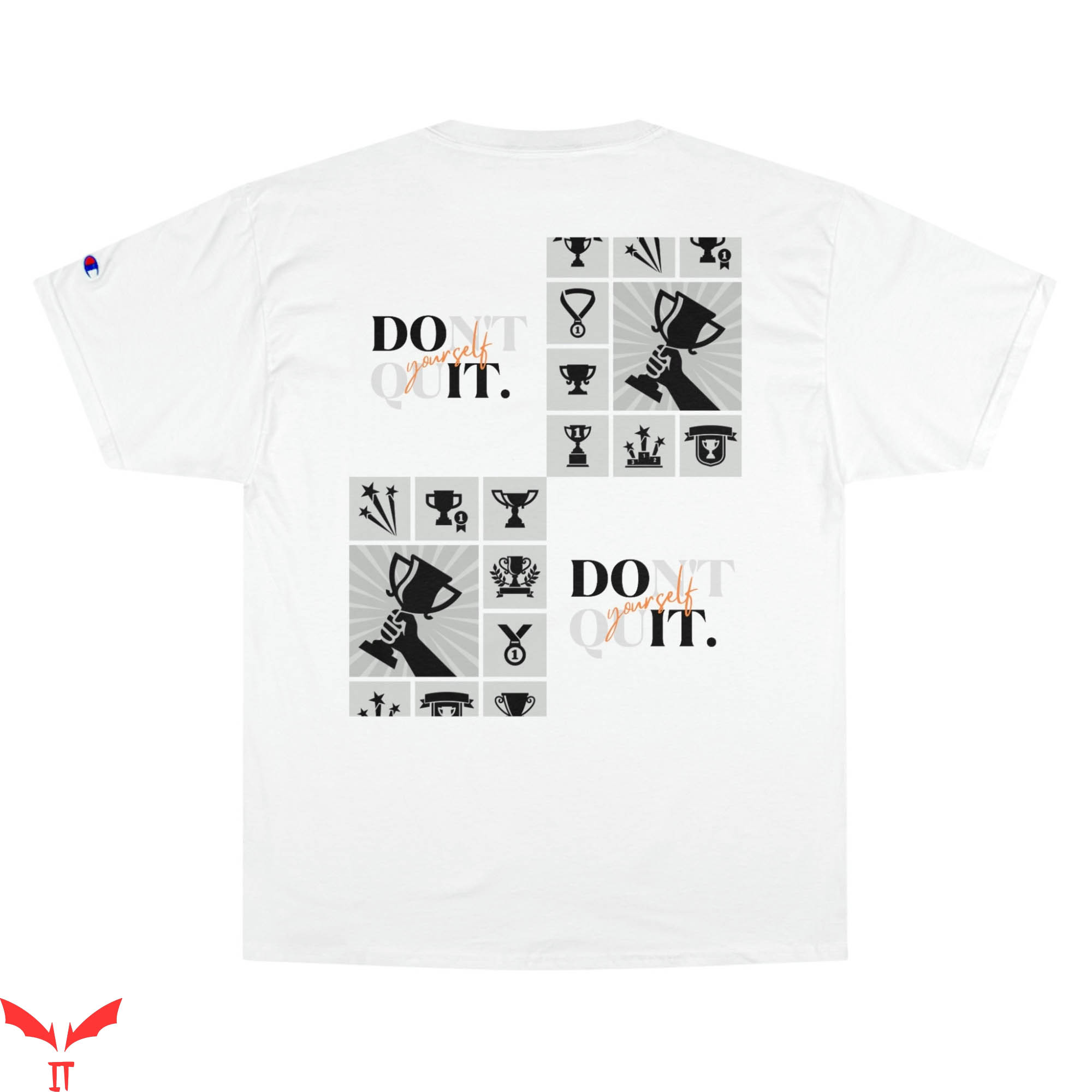 Champion Vintage T-Shirt Do It Your Self Don't Quit Tee