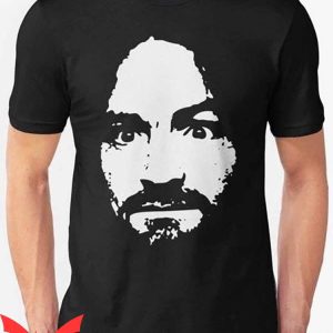 Charles Manson T-Shirt A Charles Manson Portrait T-Shirt