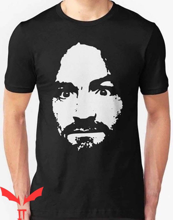 Charles Manson T-Shirt A Charles Manson Portrait T-Shirt