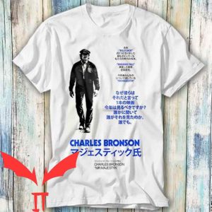 Charles Manson T-Shirt Charles Bronson Mr Majestic Japanese