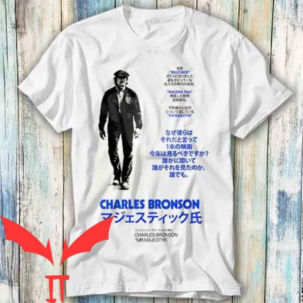 Charles Manson T-Shirt Charles Bronson Mr Majestic Japanese