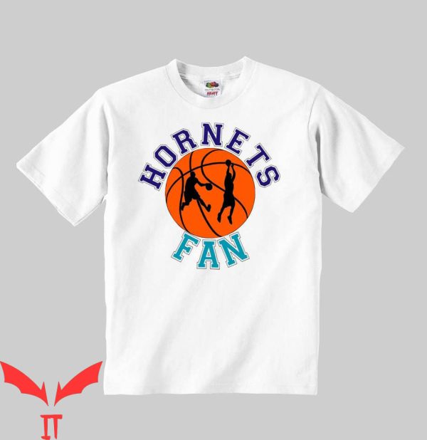 Charlotte Hornets Vintage T-Shirt Hornets Logo Fan Tee
