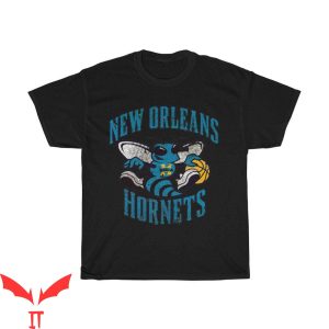 Charlotte Hornets Vintage T-Shirt New Orleans Hornet Logo