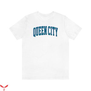 Charlotte Hornets Vintage T-Shirt Queen City North Carolina