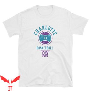 Charlotte Hornets Vintage T-Shirt Retro Charlotte Basketball
