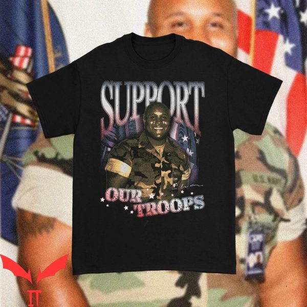 Chris Dorner T-Shirt Support Our Troops Smile Chris Face
