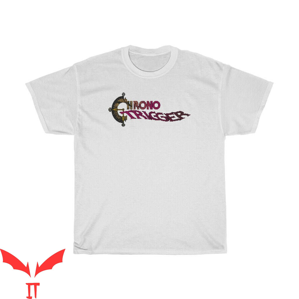 Chrono Trigger T-Shirt Logo Snes Super Nintendo Trendy Game