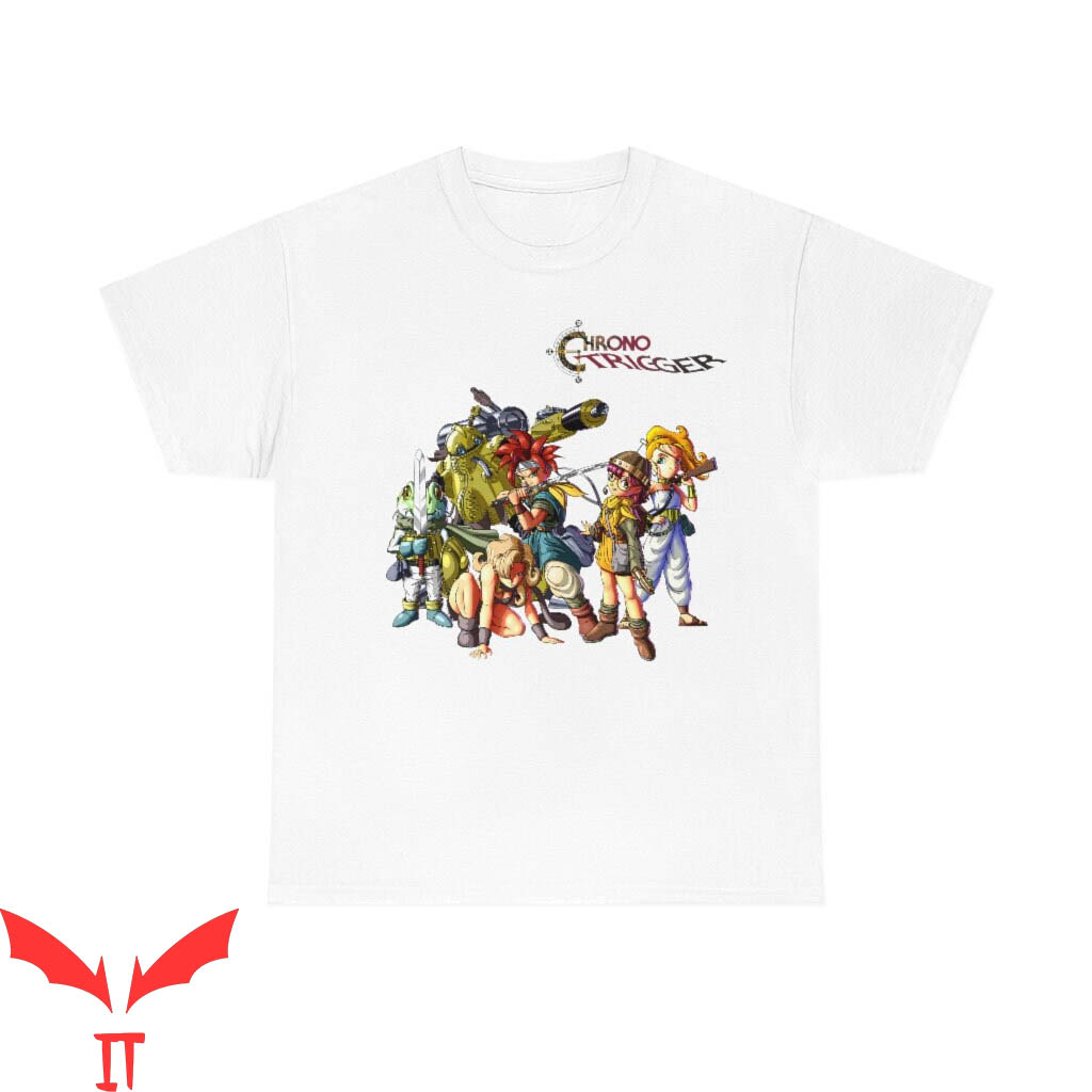 Chrono Trigger T-Shirt Retro Classic Nes Gaming Tee Shirt