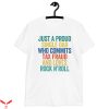 Commit Tax Fraud T-Shirt Just A Proud Single Dad Funny