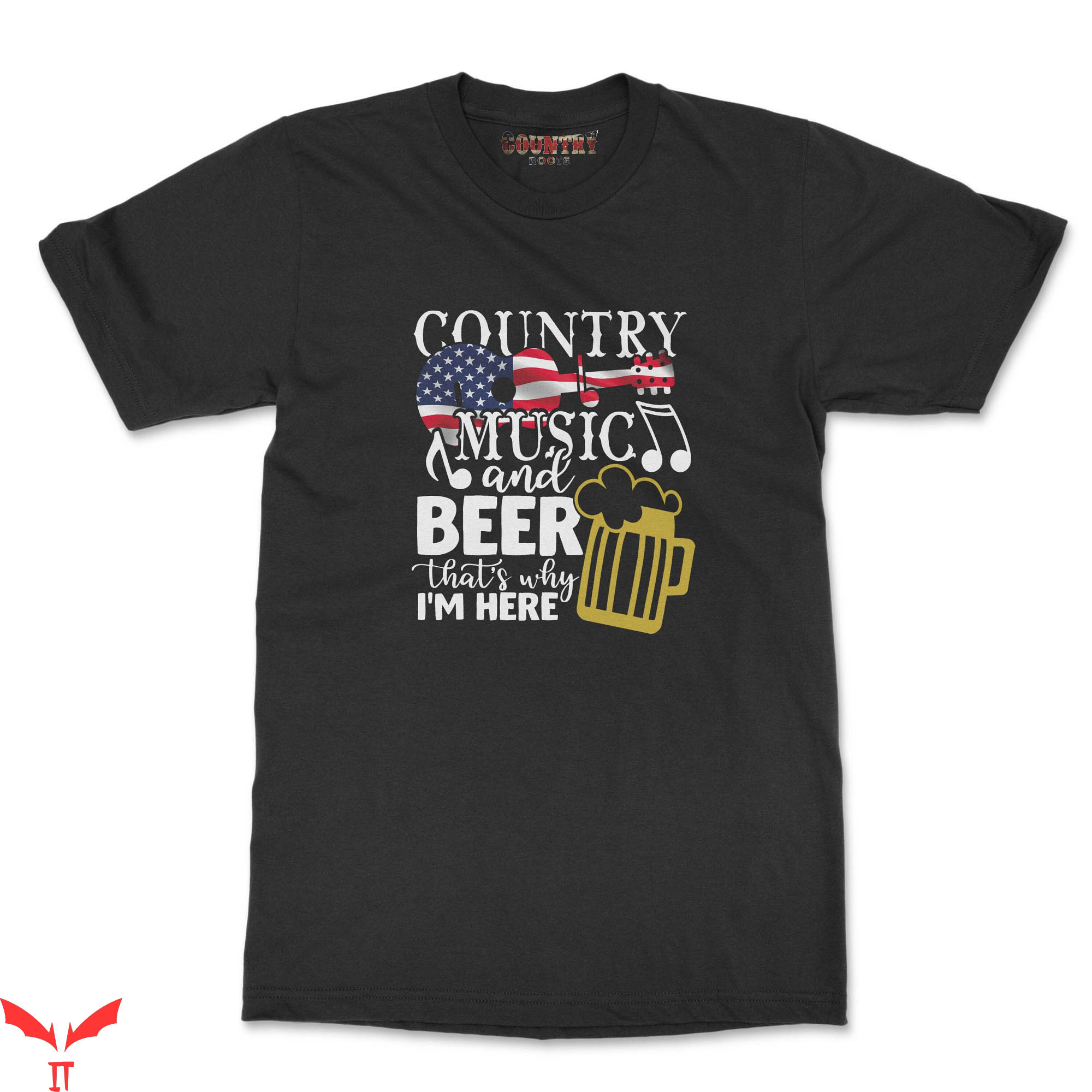 Country Music T-Shirt Country And Western Cowgirl Music