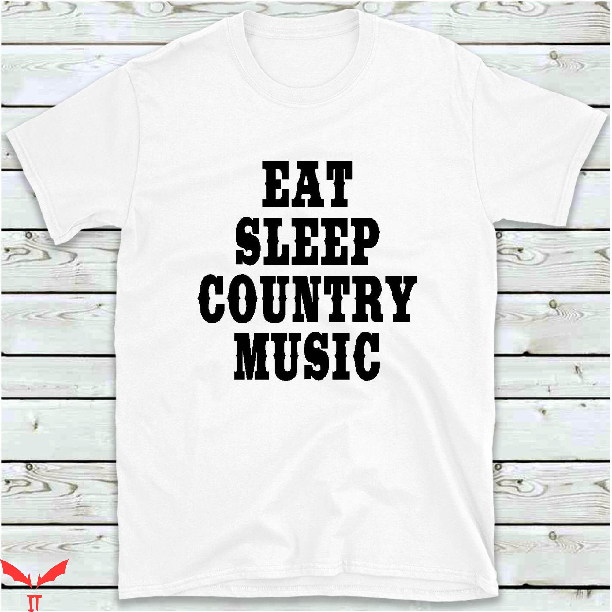 Country Music T-Shirt Eat Sleep Country Music Trendy Meme